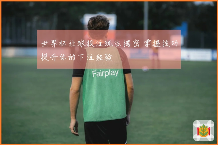 世界杯让球投注玩法揭密 掌握技巧提升你的下注经验