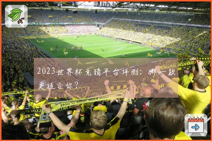 2023世界杯竞猜平台评测：哪一款更适合你？