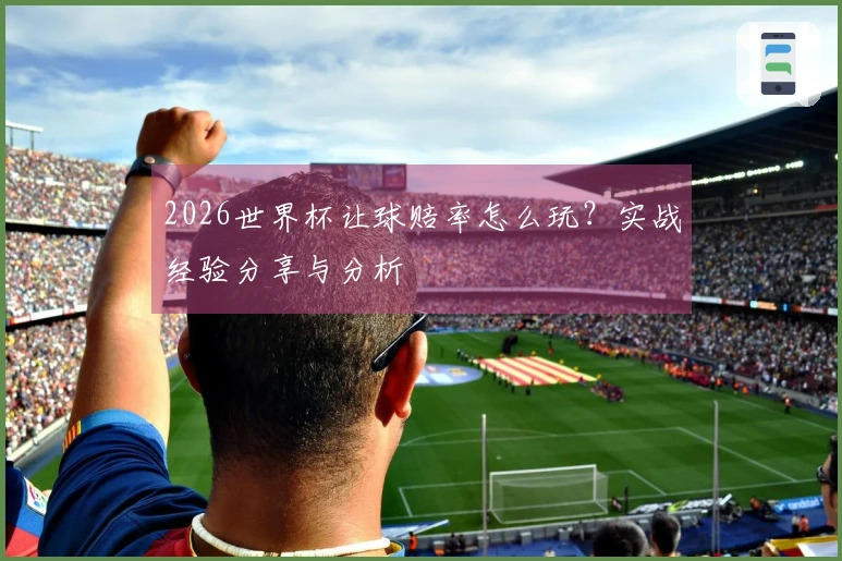 2026世界杯让球赔率怎么玩？实战经验分享与分析